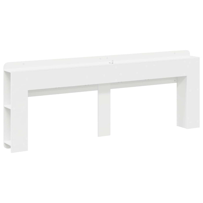 Tablă de pat cu sertar cu depozitare Alb Lemn prelucrat - WALTI WALTI