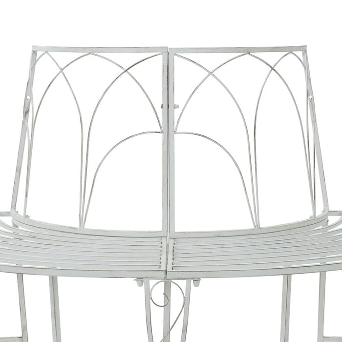 Bancă cu arbori 4-Număr de locuri 160 x 80 x 89 cm Oțel WALTI