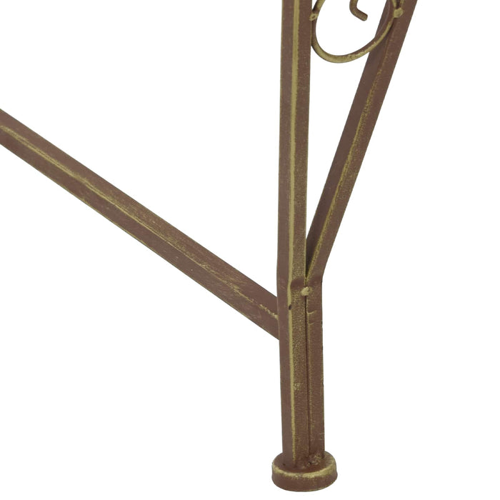 Bancă cu arbori 4-Număr de locuri 160 x 80 x 89 cm Oțel WALTI