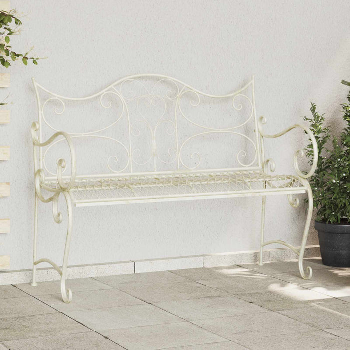 Bancă de grădină 2-Număr de locuri 114 x 56,5 x 90 cm Oțel WALTI