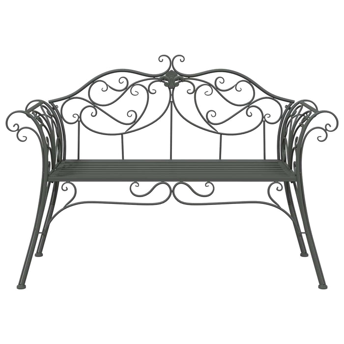 Bancă de grădină 2-Număr de locuri 130 x 47 x 90 cm Oțel WALTI