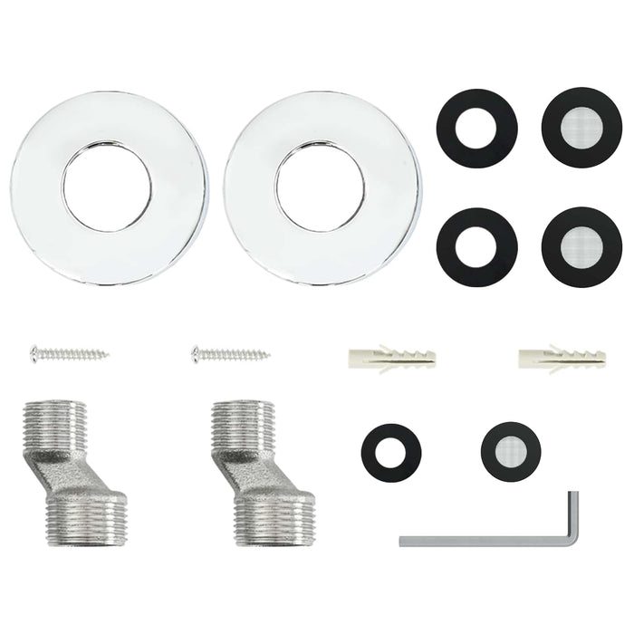 Set de sistem de duș termostatic Manual Crom 27 x 43,5 x 83 cm - WALTI WALTI