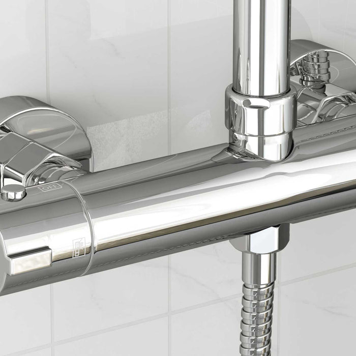 Mixer pentru duș termostatic Oțel Inoxidabil 201 27 x 8 x 6 cm - WALTI WALTI