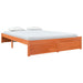 Cadru de pat Maroniu cerat 150 x 200 cm Lemn de pin masiv - WALTI WALTI