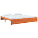 Cadru de pat Maroniu cerat 200 x 200 cm Lemn de pin masiv - WALTI WALTI