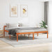 Cadru de pat Maroniu cerat 200 x 200 cm Lemn de pin masiv - WALTI WALTI