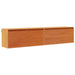 Dulap de perete cu raft 2 pcs Maroniu cerat 80 x 30 x 35 cm - WALTI WALTI