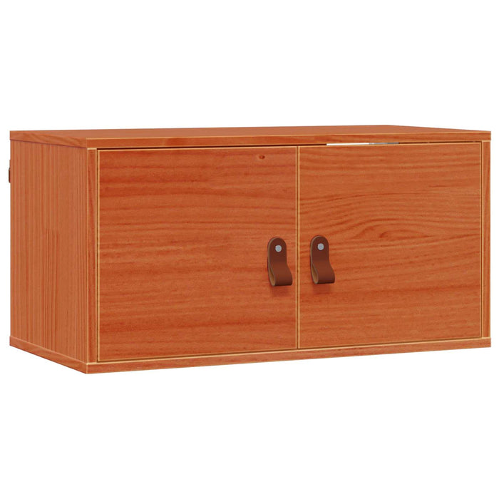 Dulap de perete cu raft 2 pcs Maroniu cerat 60 x 30 x 30 cm - WALTI WALTI