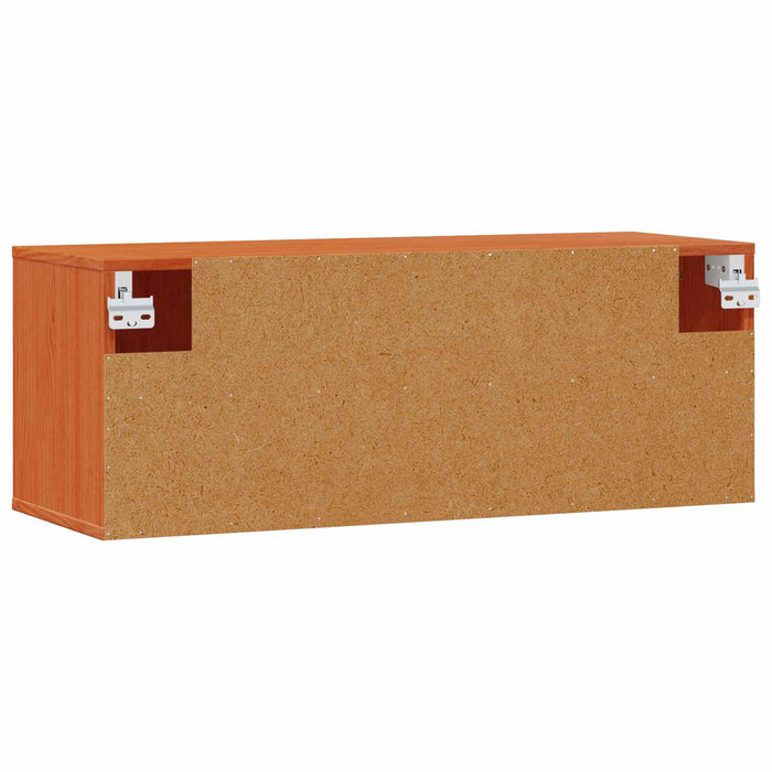 Dulap de perete Maroniu cerat 80 x 30 x 30 cm Lemn de pin masiv - WALTI WALTI