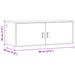 Dulap de perete Maroniu cerat 80 x 30 x 30 cm Lemn de pin masiv - WALTI WALTI