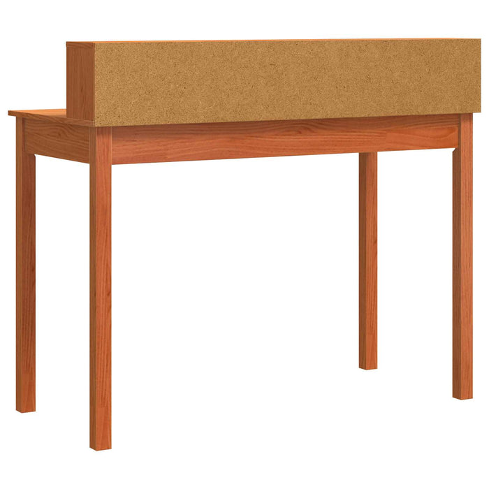 Birou cu raft Maroniu cerat 110 x 50 x 93 cm Lemn masiv de pin - WALTI WALTI
