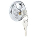 Lacăte disc cu chei 6 pcs Argintiu 6 x 2.3 x 6 cm - WALTI WALTI