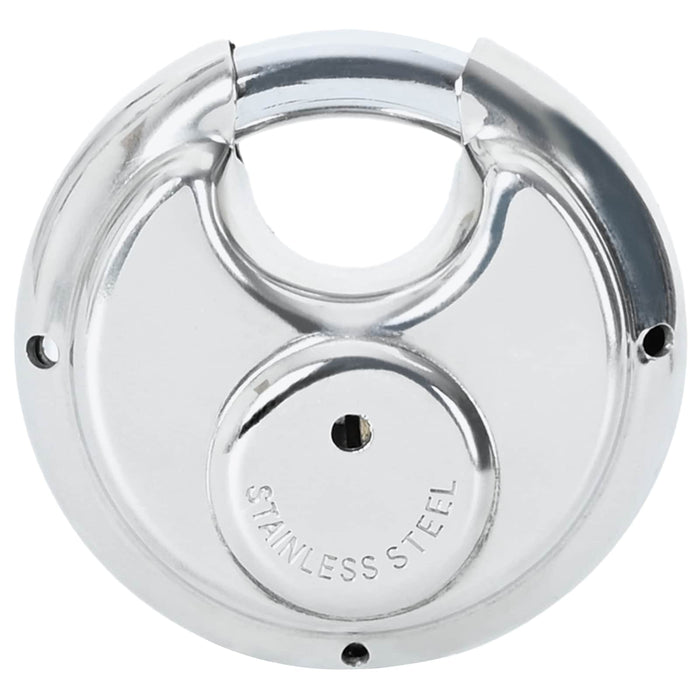 Lacăte disc cu chei 6 pcs Argintiu 6 x 2.3 x 6 cm - WALTI WALTI