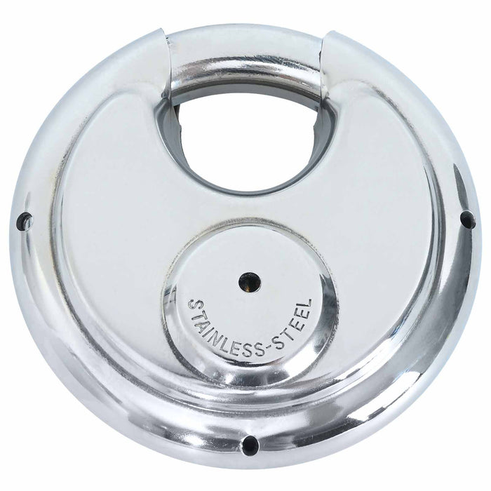 Lacăte disc cu chei 12 pcs Argintiu 8 x 2.8 x 8 cm - WALTI WALTI
