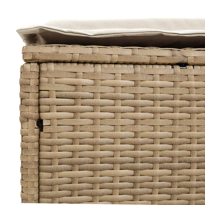 Taburet pentru grădină 2 Bucată Bej și crem 38 x 38 x 45 cm - WALTI WALTI