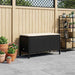 Taburet pentru grădină Negru și Crem 80 x 38 x 45 cm Ratan PE - WALTI WALTI