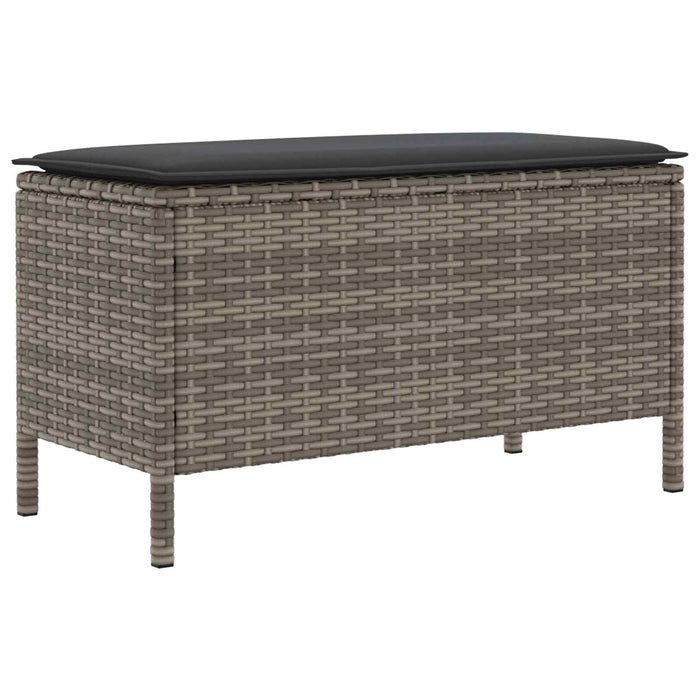 Taburet pentru grădină Gri și gri închis 80 x 38 x 45 cm - WALTI WALTI