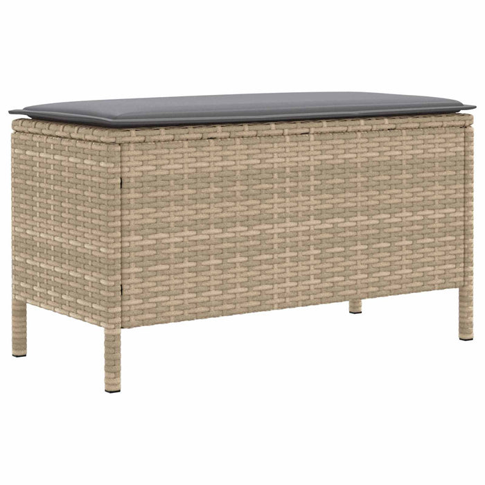 Taburet pentru grădină Beige și gri deschis 80 x 38 x 42 cm - WALTI WALTI