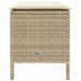 Taburet pentru grădină Bej și crem 80 x 38 x 42 cm Ratan PE - WALTI WALTI