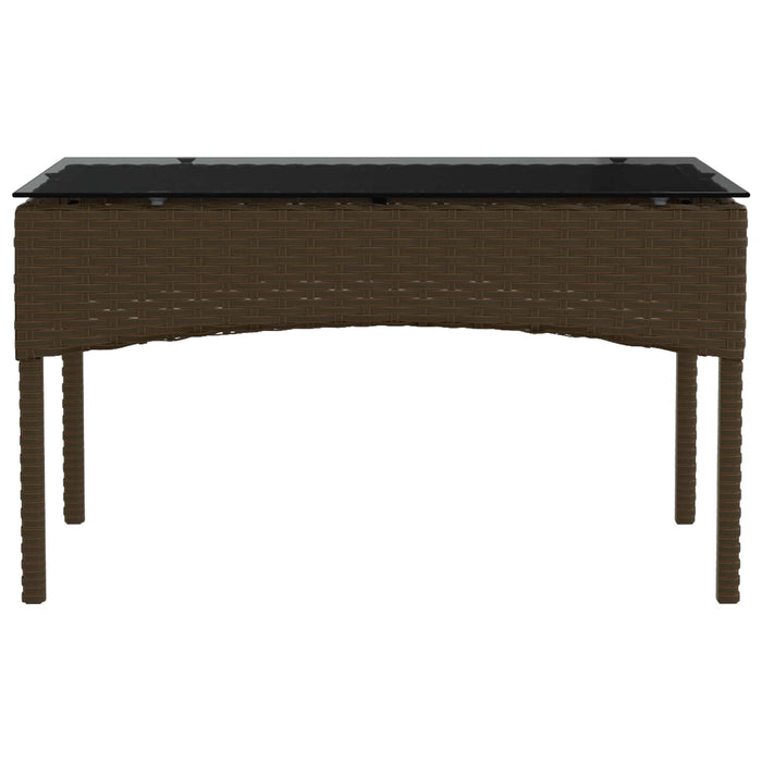 Set de canapele pentru grădină cu pernă 2 pcs poliratan - WALTI WALTI