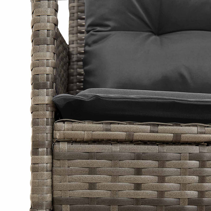 Set de canapele pentru grădină cu pernă 2 pcs poliratan - WALTI WALTI