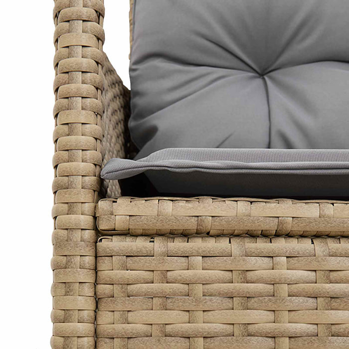Set de canapele pentru grădină cu pernă 2 pcs poliratan - WALTI WALTI