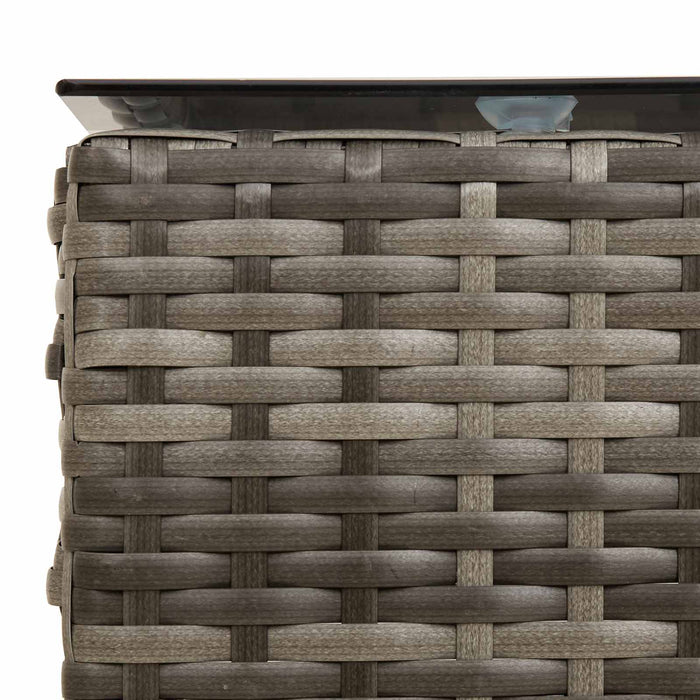Set de canapele pentru grădină cu pernă 2 pcs poliratan - WALTI WALTI