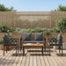 Set de Mobilier pentru Exterior 4 pcs Gri și gri închis - WALTI WALTI