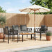Set de Mobilier pentru Exterior 4 pcs Gri și gri închis - WALTI WALTI