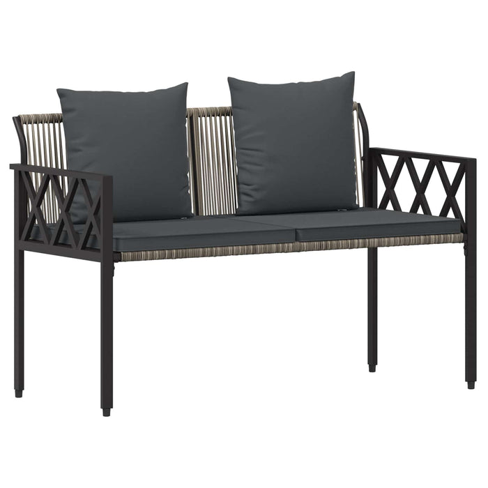 Set de Mobilier pentru Exterior 4 pcs Gri și gri închis - WALTI WALTI