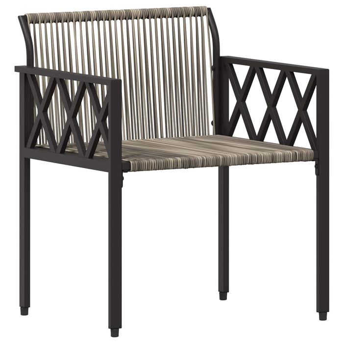 Set de Mobilier pentru Exterior 4 pcs Gri și gri închis - WALTI WALTI