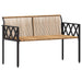 Set de Mobilier pentru Exterior 4 pcs Maro și Alb Crema - WALTI WALTI