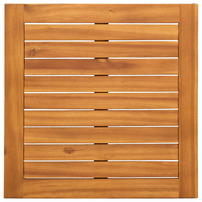 Set de Mobilier pentru Exterior 3 pcs Negru și Alb crem WALTI