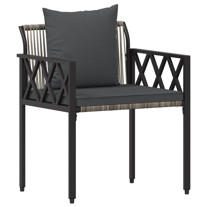 Set de Mobilier pentru Exterior 3 pcs Gri și gri închis - WALTI WALTI