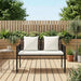 Bănci pentru exterior 2 -Seater 116 x 56 x 75 cm poliratan - WALTI WALTI