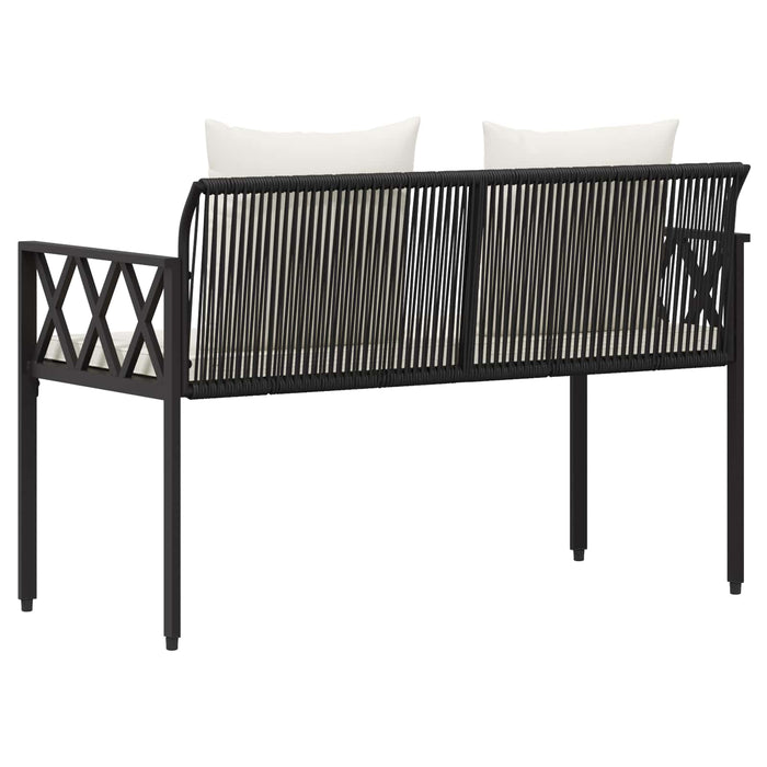 Bănci pentru exterior 2 -Seater 116 x 56 x 75 cm poliratan - WALTI WALTI