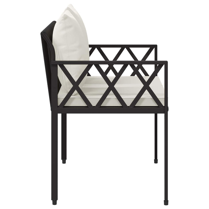 Bănci pentru exterior 2 -Seater 116 x 56 x 75 cm poliratan - WALTI WALTI