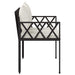 Bănci pentru exterior 2 -Seater 116 x 56 x 75 cm poliratan - WALTI WALTI