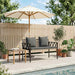 Bănci pentru exterior 2 -Seater 116 x 56 x 75 cm poliratan - WALTI WALTI