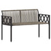 Bănci pentru exterior 2 -Seater 116 x 56 x 75 cm poliratan - WALTI WALTI