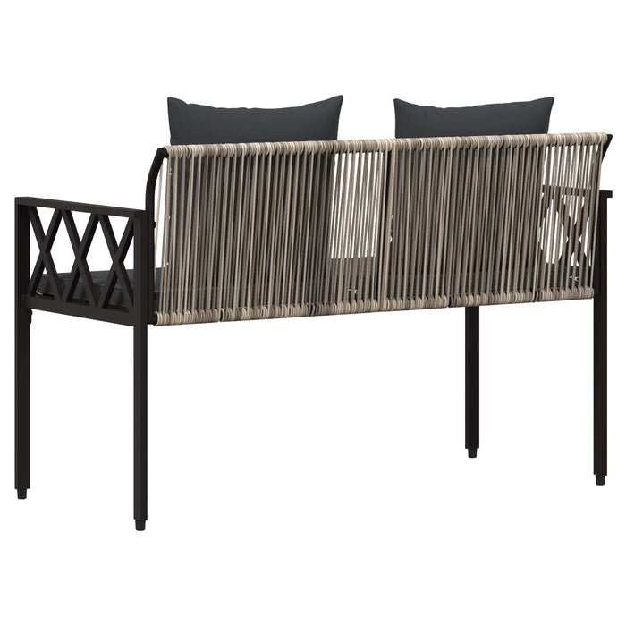 Bănci pentru exterior 2 -Seater 116 x 56 x 75 cm poliratan - WALTI WALTI