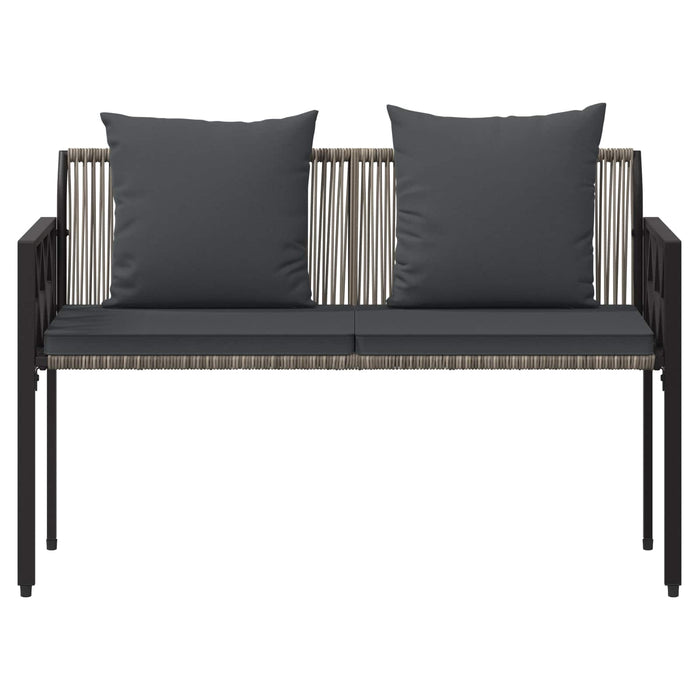 Bănci pentru exterior 2 -Seater 116 x 56 x 75 cm poliratan - WALTI WALTI