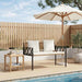 Bănci pentru exterior 2 -Seater 116 x 56 x 75 cm poliratan - WALTI WALTI