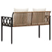 Bănci pentru exterior 2 -Seater 116 x 56 x 75 cm poliratan - WALTI WALTI