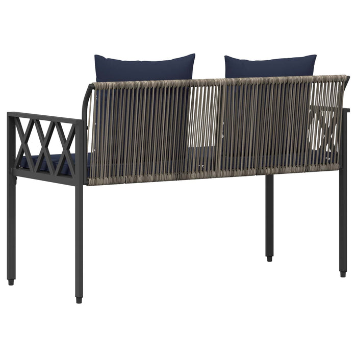 Bănci pentru exterior 2 -Seater 116 x 56 x 75 cm poliratan - WALTI WALTI
