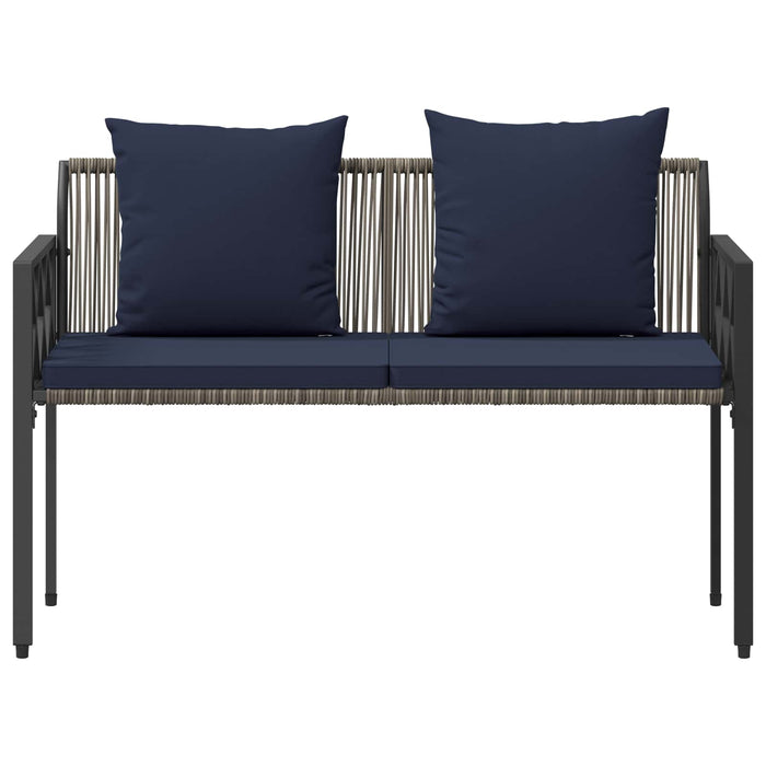 Bănci pentru exterior 2 -Seater 116 x 56 x 75 cm poliratan - WALTI WALTI