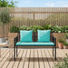 Bănci pentru exterior 2 -Seater 116 x 56 x 75 cm poliratan - WALTI WALTI