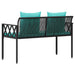 Bănci pentru exterior 2 -Seater 116 x 56 x 75 cm poliratan - WALTI WALTI