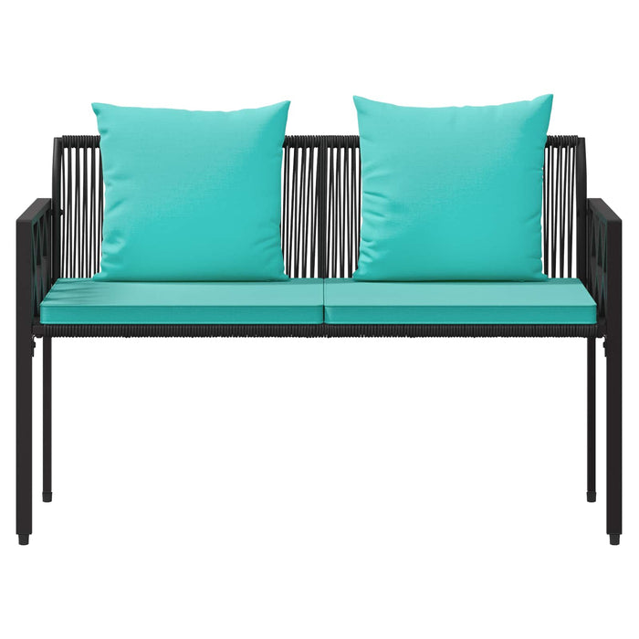 Bănci pentru exterior 2 -Seater 116 x 56 x 75 cm poliratan - WALTI WALTI