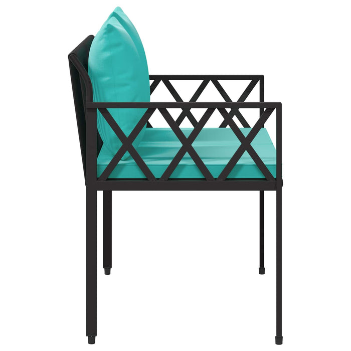 Bănci pentru exterior 2 -Seater 116 x 56 x 75 cm poliratan - WALTI WALTI